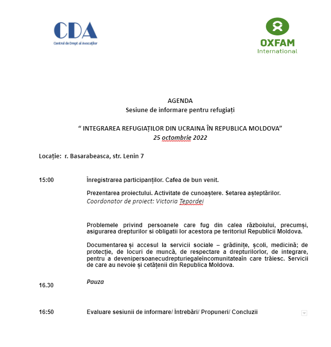 agenda
