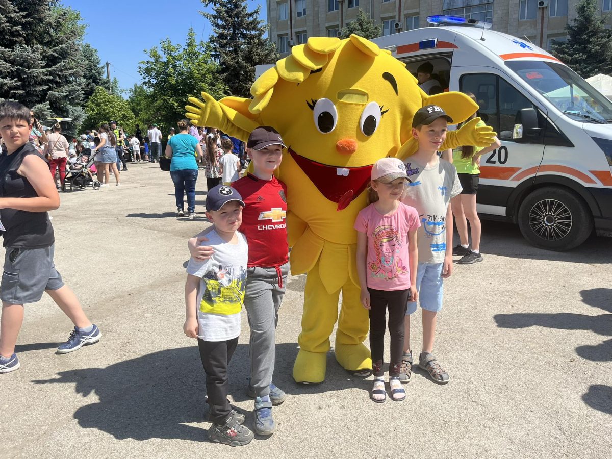 Дети из Басарабяски побывали в "Детском городке"