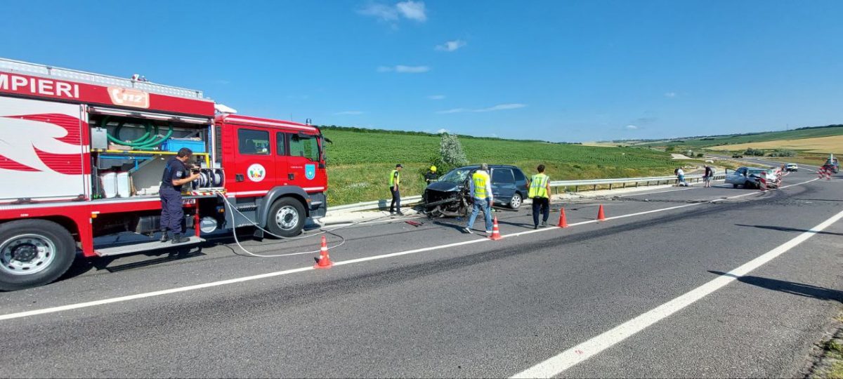 Un accident grav s-a produs pe autostrada Chișinău-Cimișlia