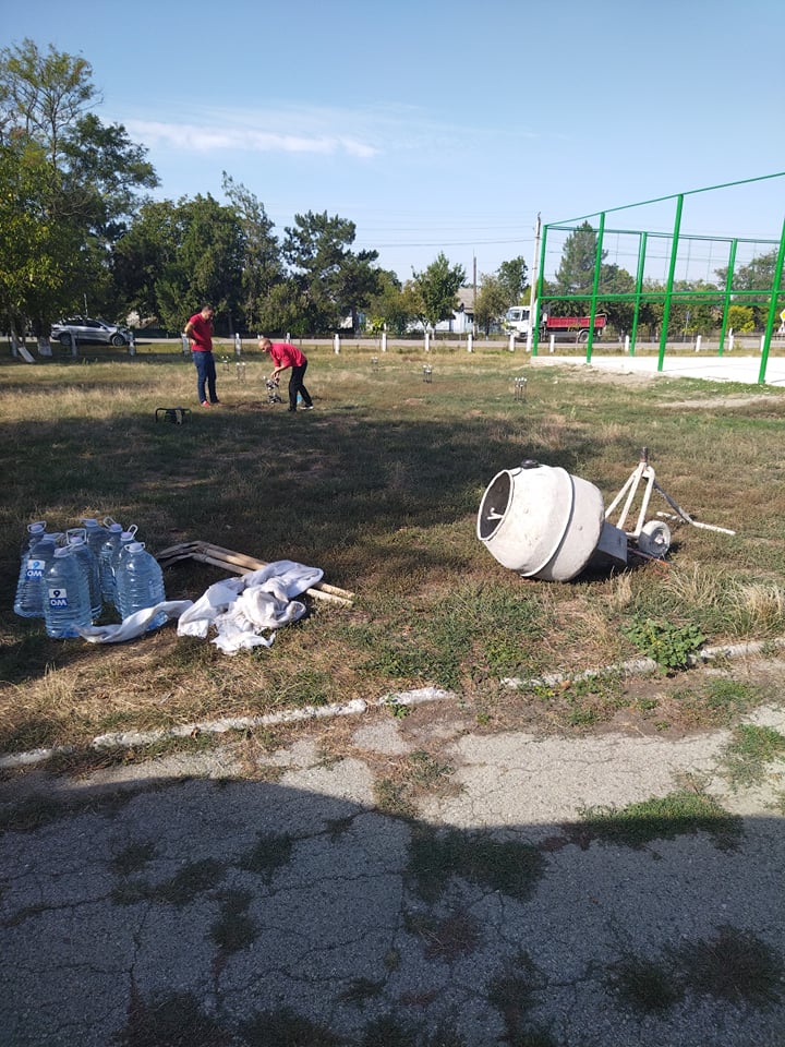 În satul Sadaclia va fi amenajat un teren de fitness în aer liber