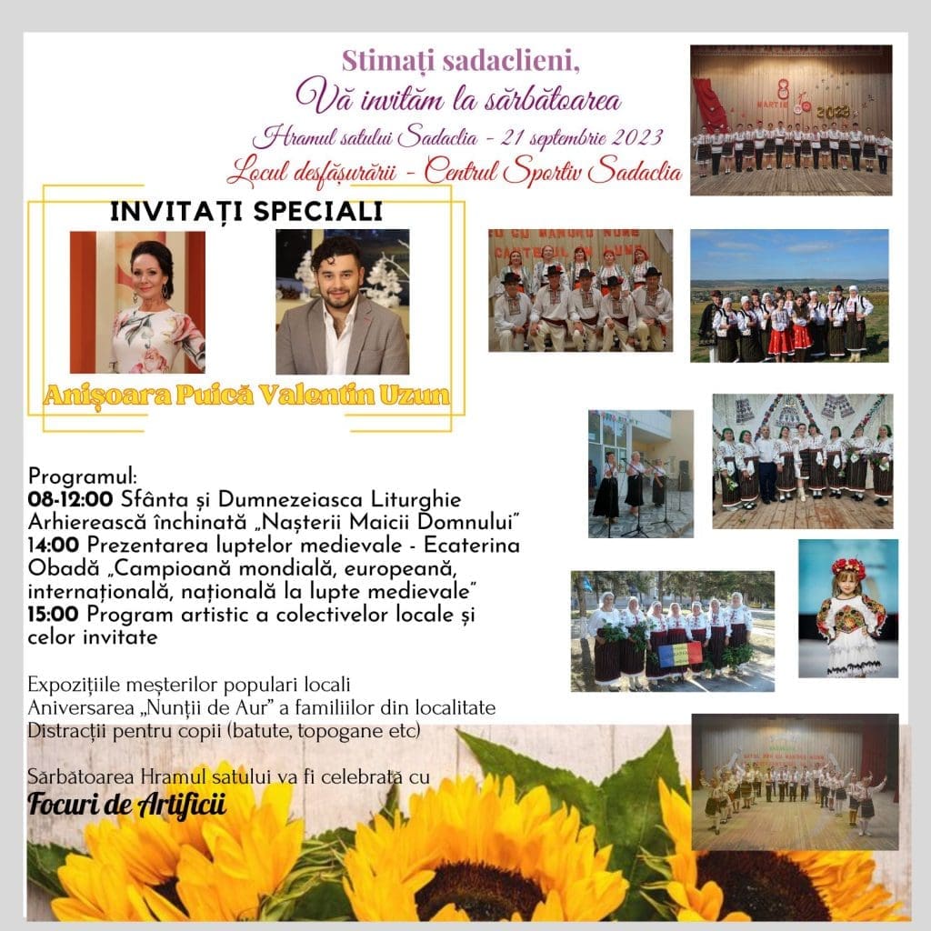 Cum vor sărbători hramul satului Carabițenii