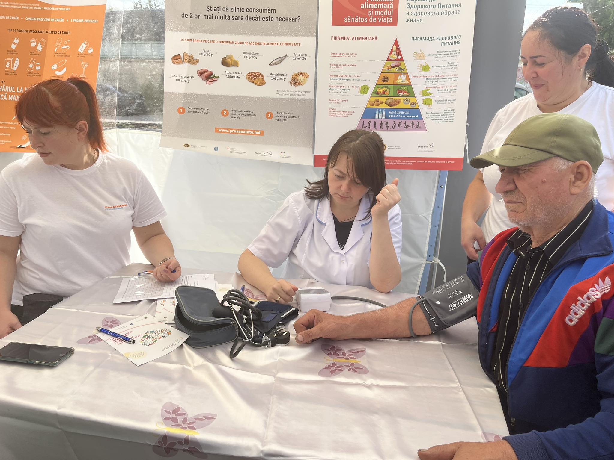 (FOTO) În Basarabeasca s-au desfășurat consultații gratuite la specialiștii pentru prevenirea bolilor netransmisibile