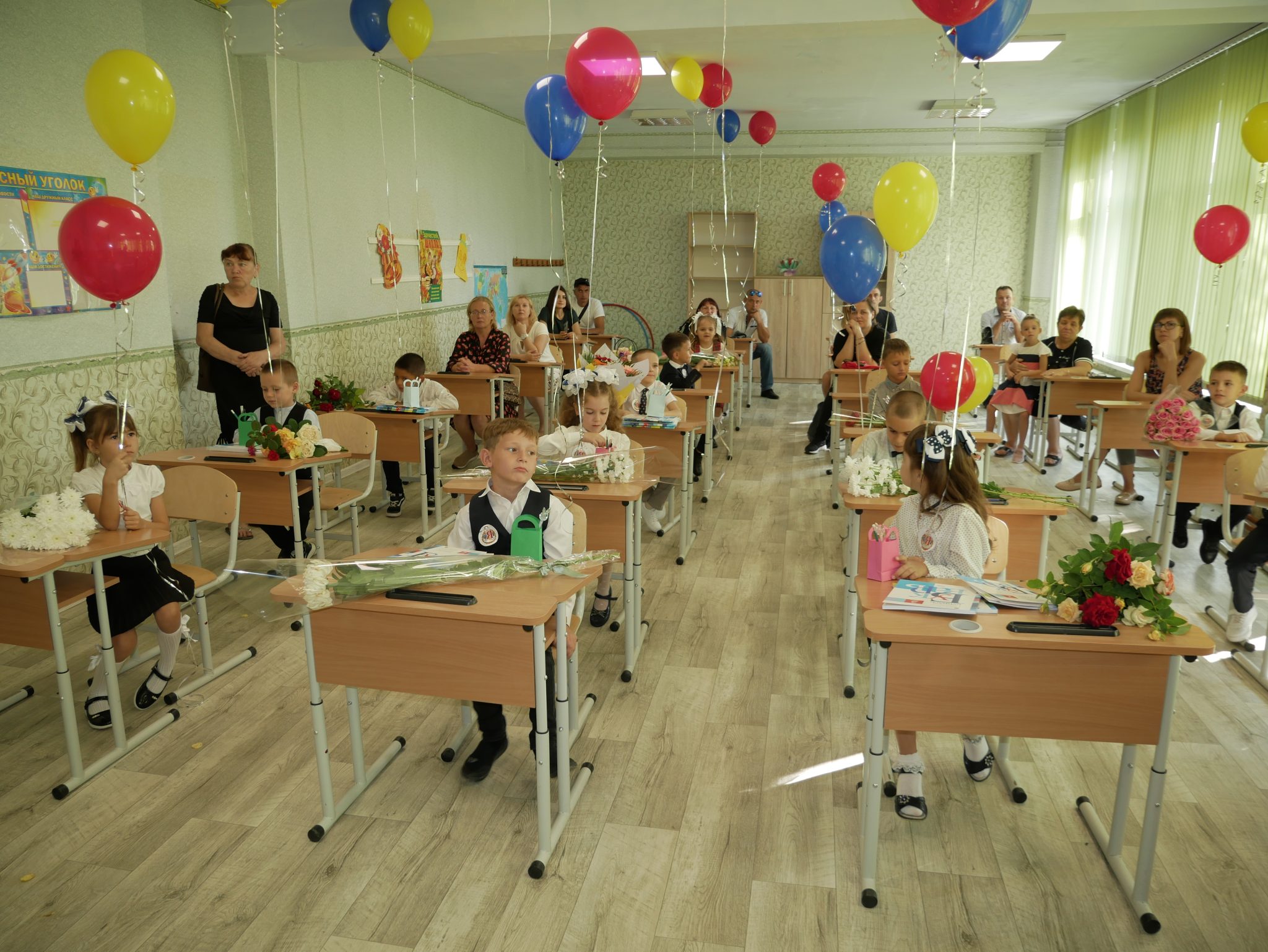 Первый звонок в школах Басарабяски