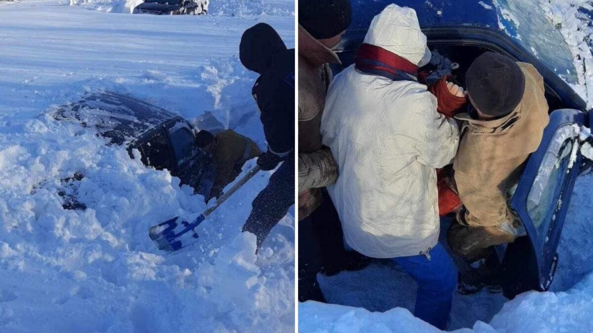 Застряли в снегу: в Каушанском районе в машине нашли двух человек без признаков жизни
