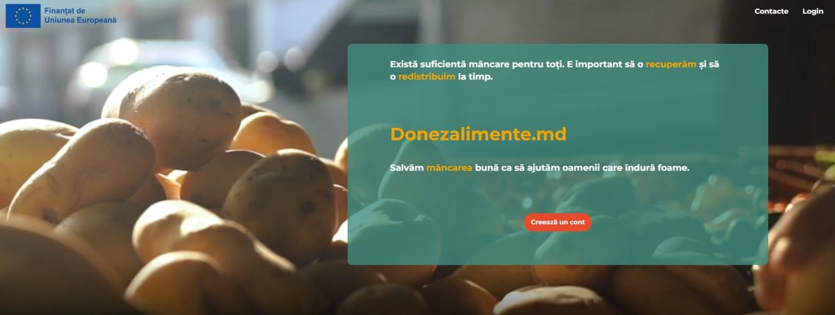 Сохраняем продукты, чтобы помочь нуждающимся. В Молдове запустили платформу donezalimente.md
