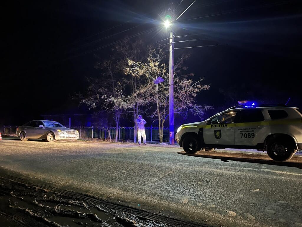 (FOTO) Accident în s. Abaclia: un biciclist a ajuns la spital după ce a fost lovit de o mașină