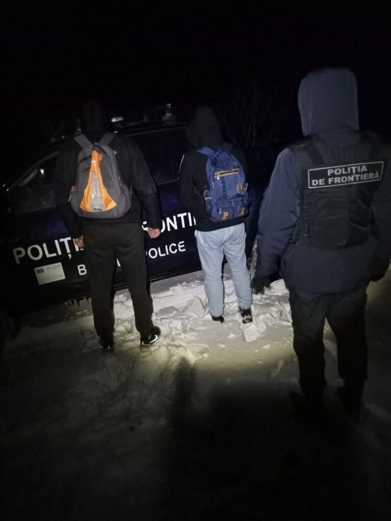 (FOTO) Migrație ilegală la frontiera moldo-ucraineană, prin sudul țării. Un caz a fost înregistrat la punctul de trecere a frontierei PTF Basarabeasca - Serpniovo