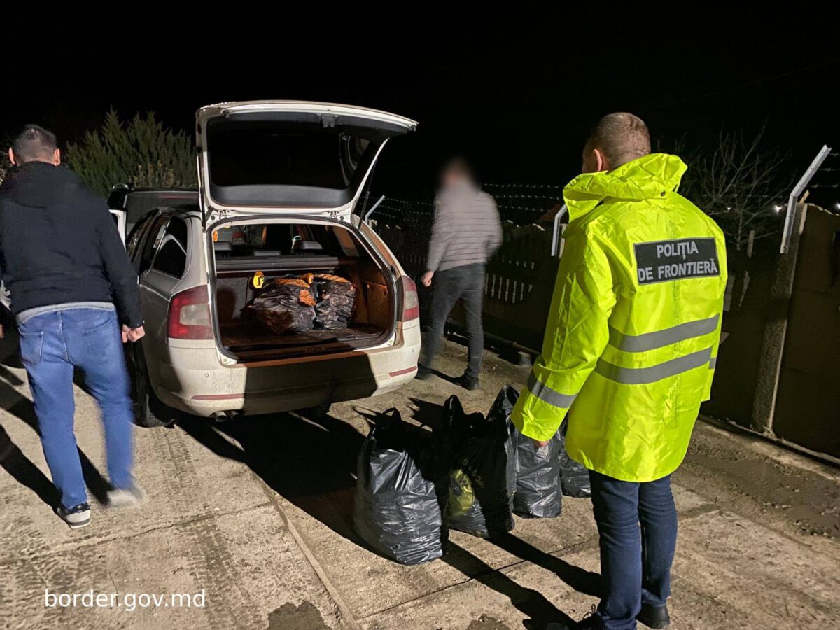 Contrabandă la Basarabeasca. Doi moldoveni au fost prinşi cu 170 kg de peşte adus din Ucraina