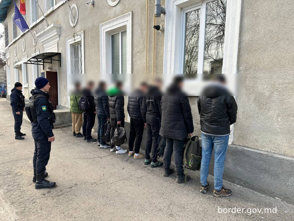 Погранполиция Басарабяски задержала 8 перебежчиков из Украины