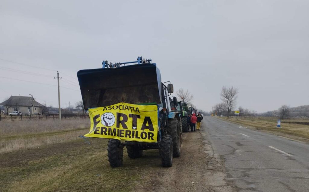 Аграрии возобновили протесты на фоне переговоров с Правительством. Акция прошла и в районе Басарабяска