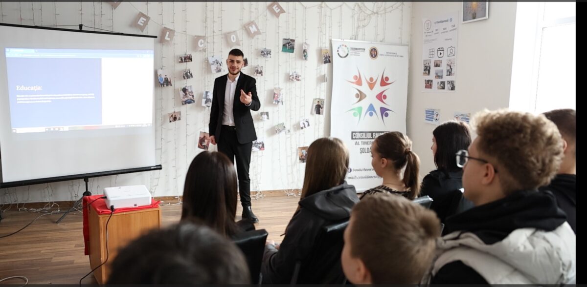 Victor Babcinețchi - tânărul care inspiră alți tineri