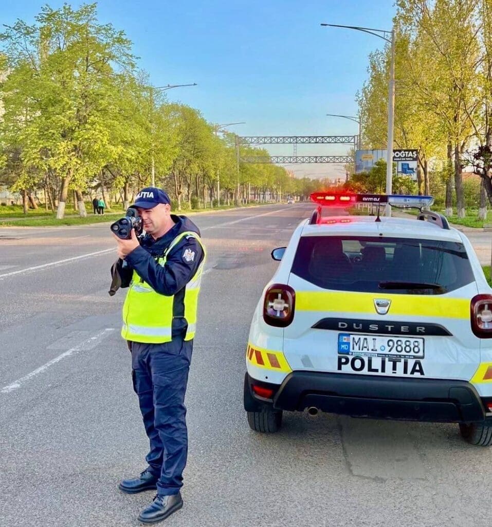 В Молдове усилен контроль на дорогах. Полиция проводит спецоперацию «Скорость»