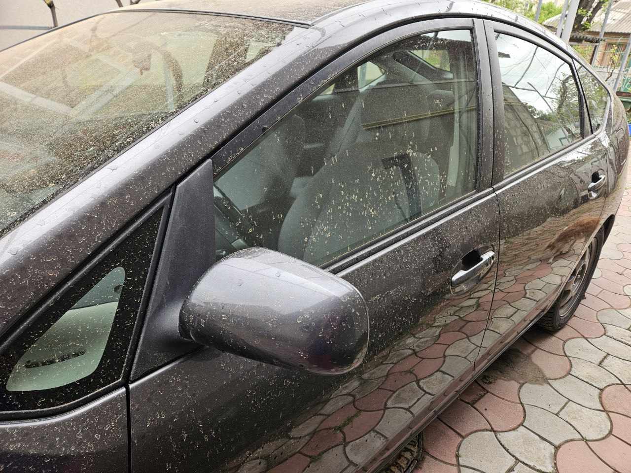 (ФОТО) Песок из Сахары оставил след на автомобилях жителей Басарабяски