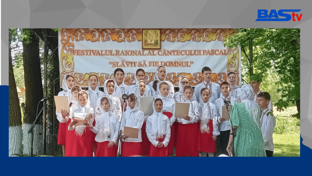 (VIDEO) Festivalul de cântece pascale „Slăvit să fie Domnul” la Mănăstirea Chistoleni” din s. Sadaclia