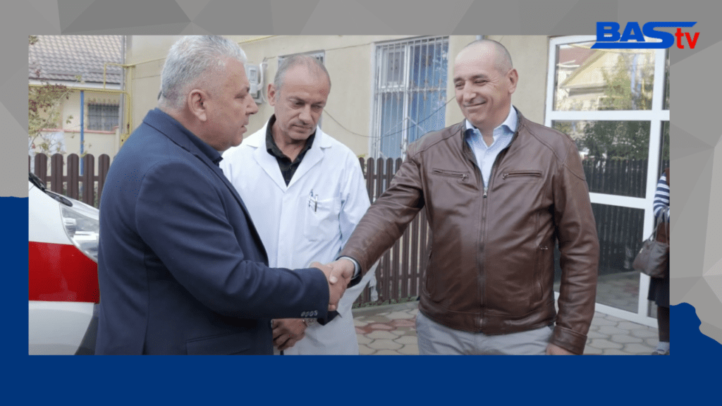 Satul Bașсalia a primit o ambulanță din partea diasporei