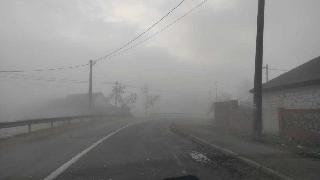 28 ноября в Молдове объявлен «жёлтый код» из-за тумана