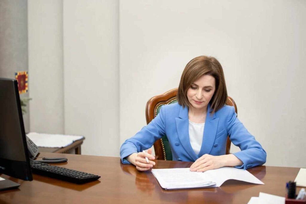 Ceremonia de învestire a Maiei Sandu în funcția de președinte va avea loc pe 24 decembrie