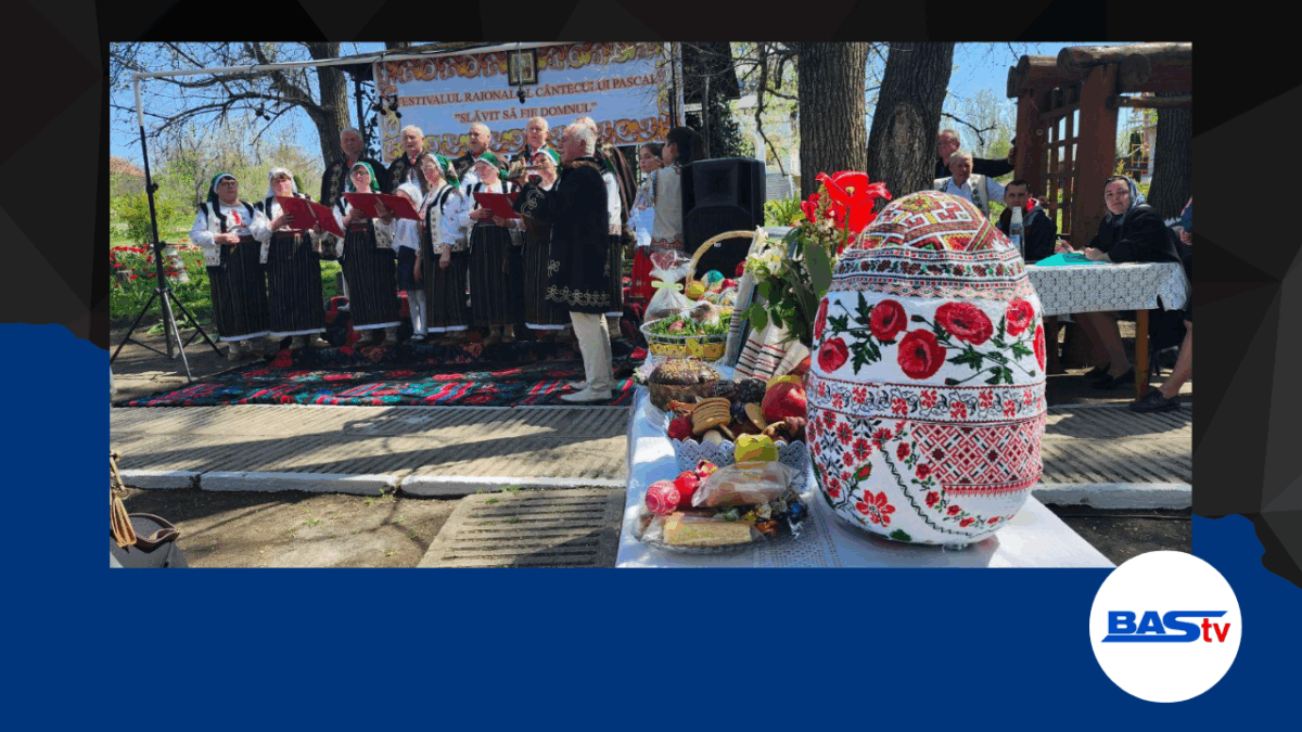 (VIDEO) Festivalul pascal „Slăvit să fie Domnul” la Sadaclia: cântece, tradiție și bucuria Învierii