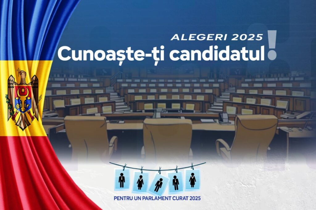 „Pentru un Parlament Curat 2025” – profiluri de integritate ale candidaților la funcția de deputat în parlament
