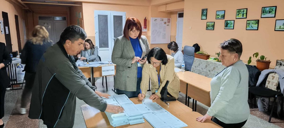 Голосование завершено. Явка к урнам для голосования в районе Басарабяска была одной из самых низких