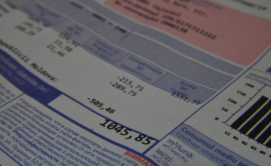 ошибки в счетах за газ