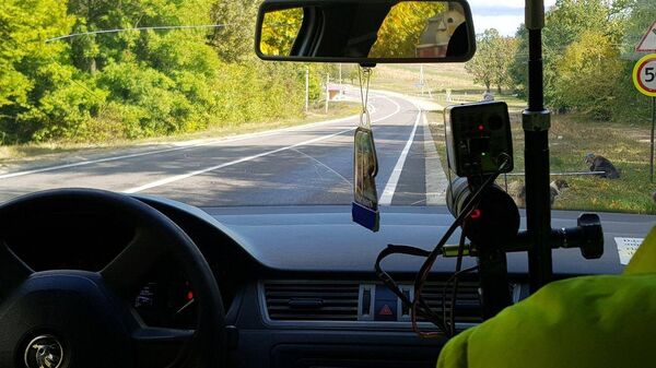 машина с радаром