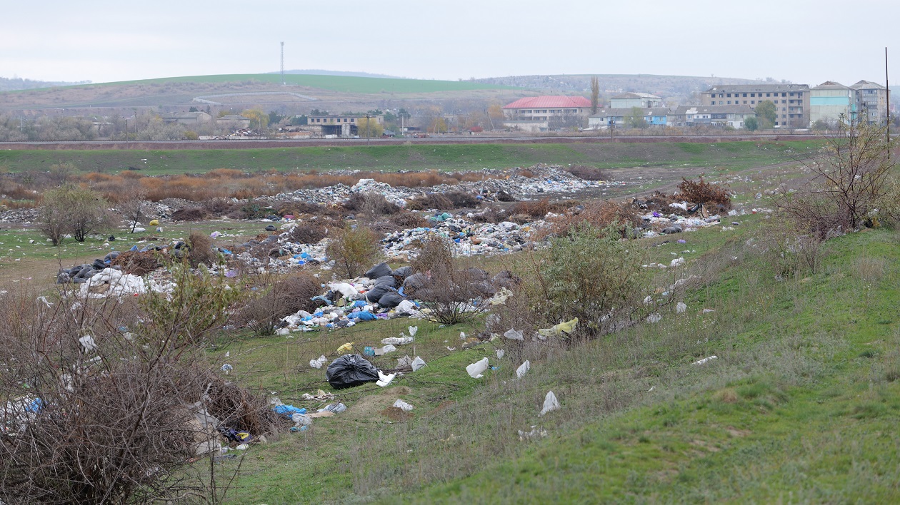 мусорный полигон Басарабяска