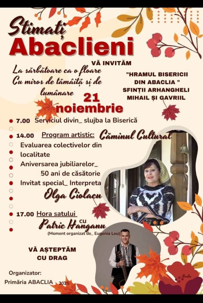 Hramul satului Abaclia