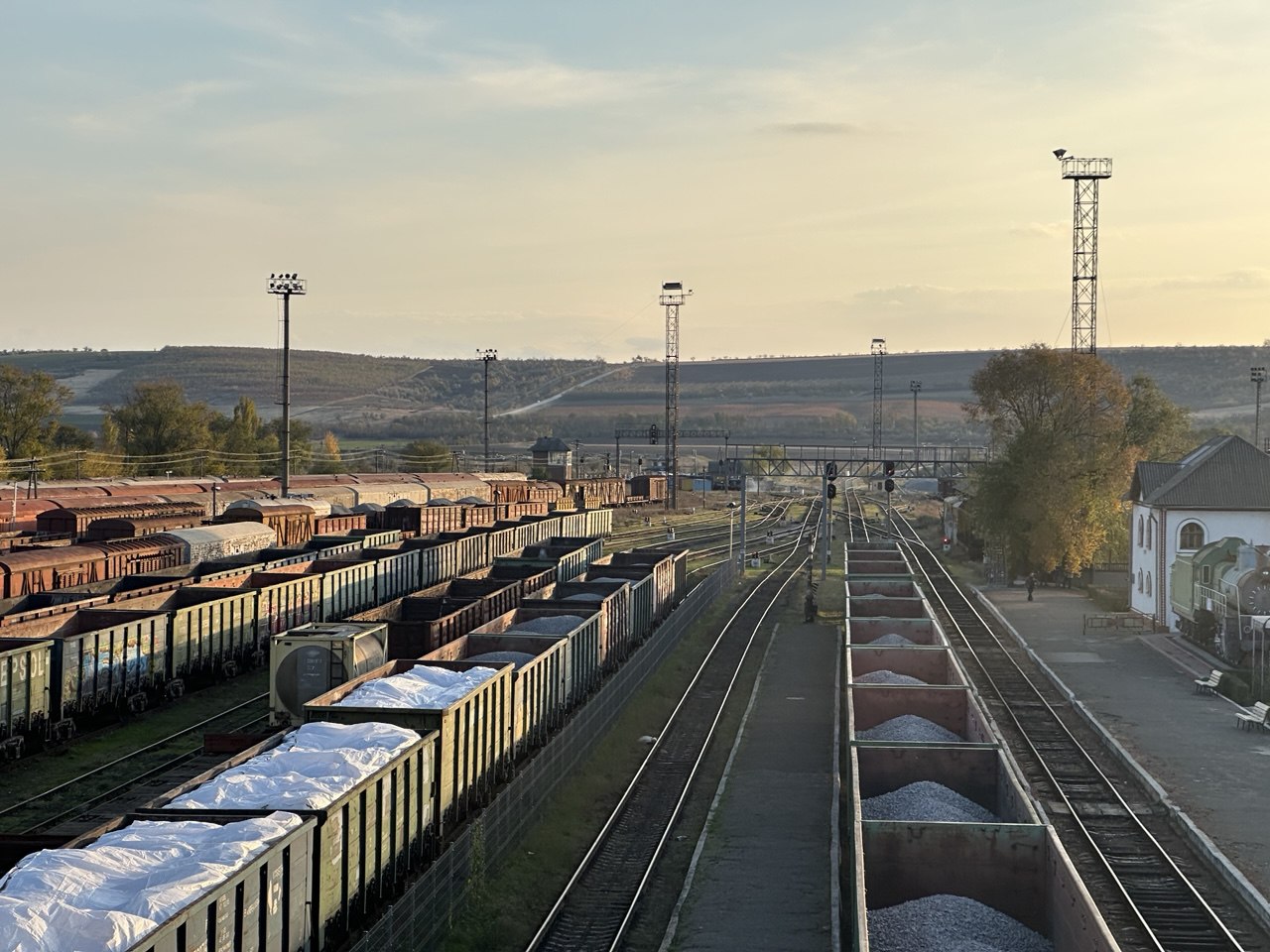 жд узел Басарабяска