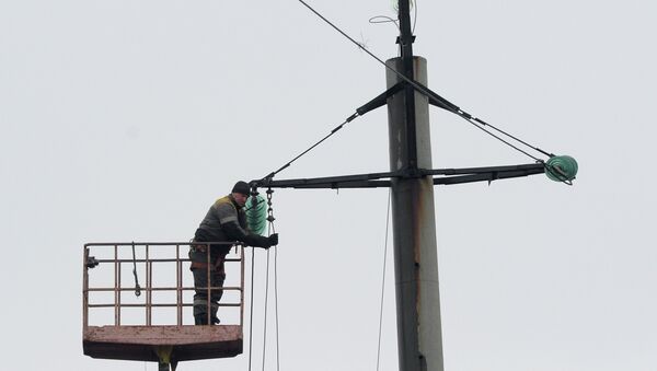 отключение света