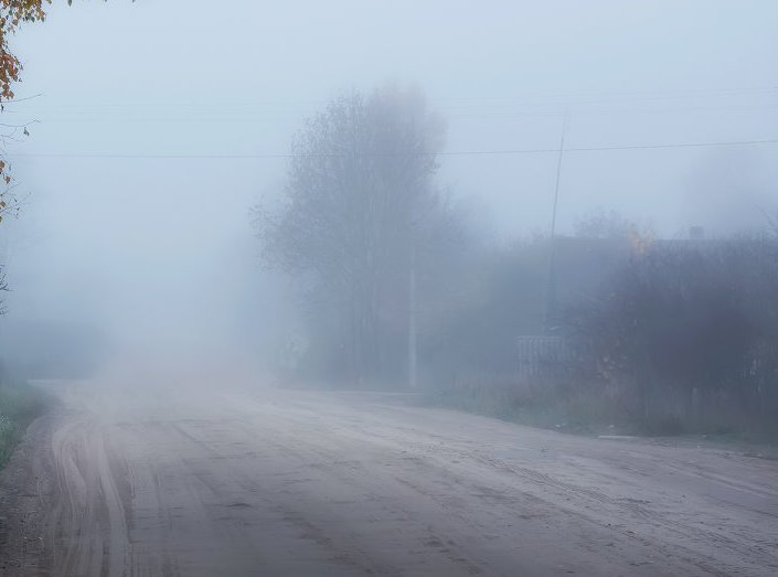 туман глубокая осень