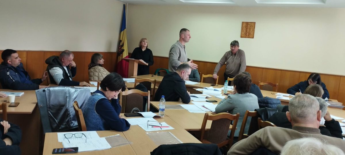 заседание горсовета Басарабяска