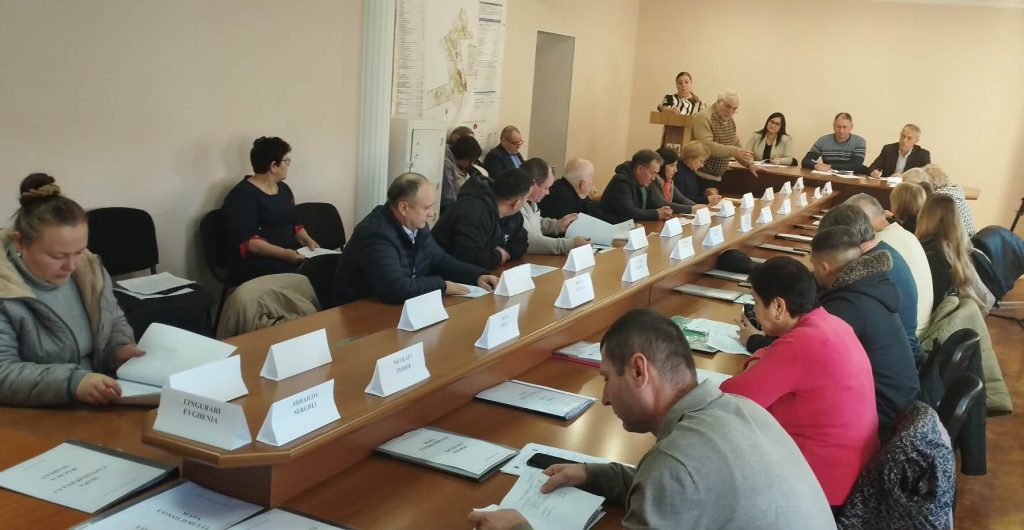 заседание районного совета Басарабяска 1