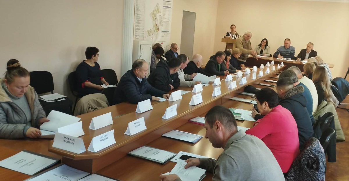 заседание районного совета Басарабяска 1