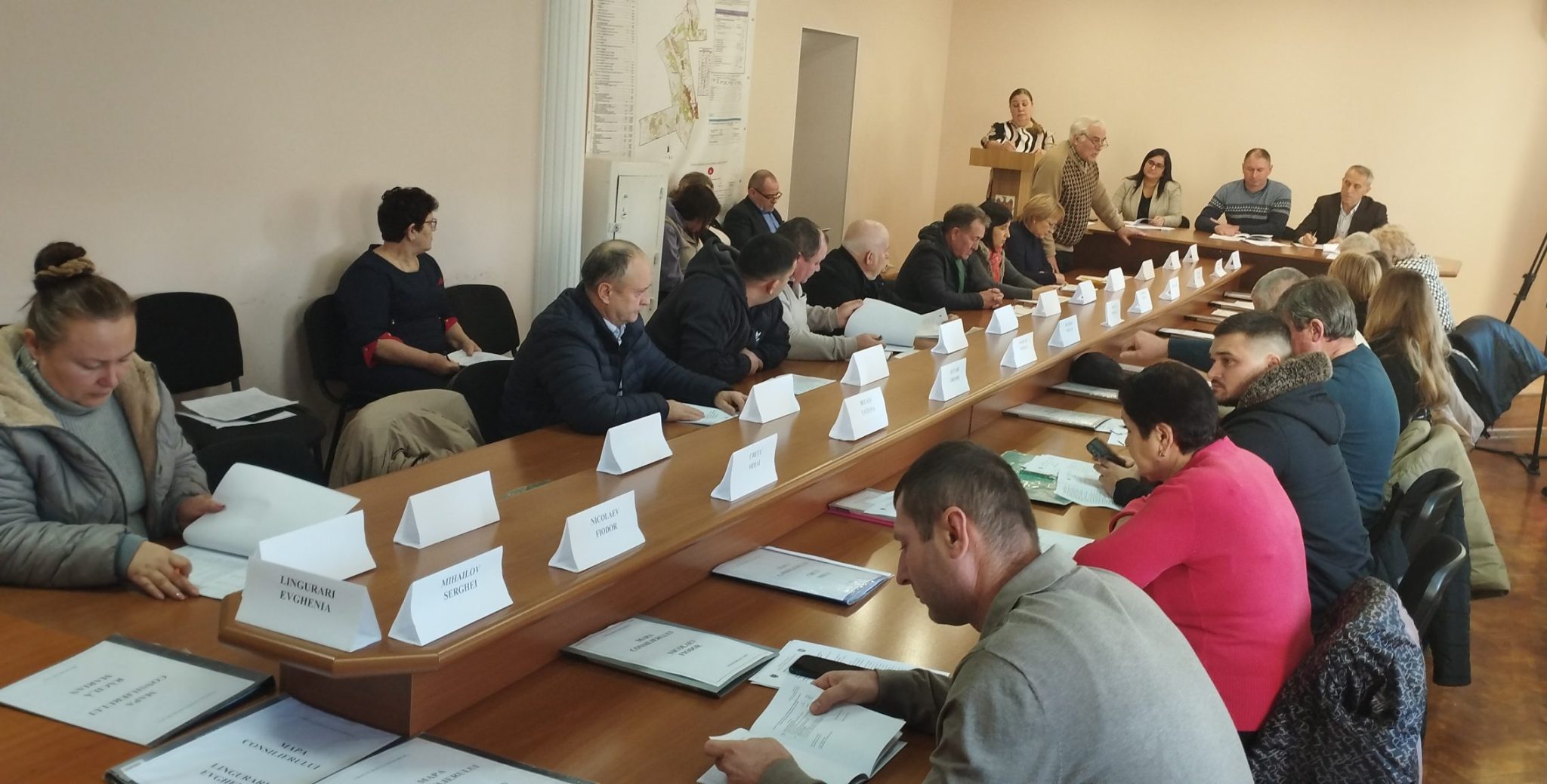 заседание районного совета Басарабяска