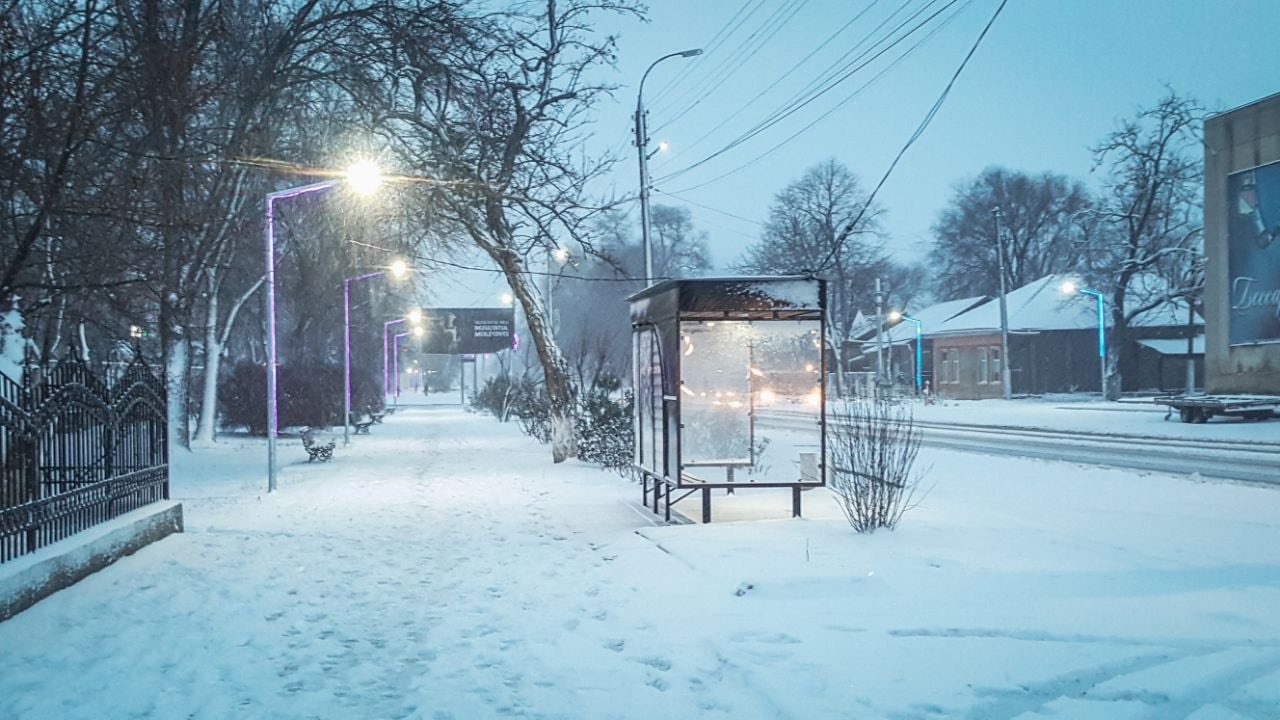 Басарабяска в снегу