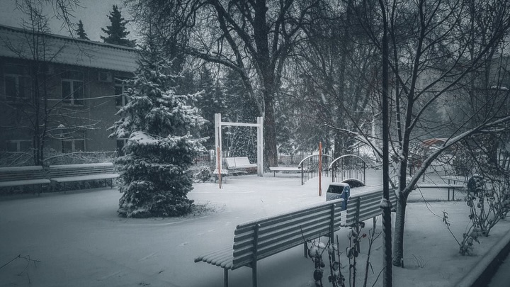 снег в басарабяске