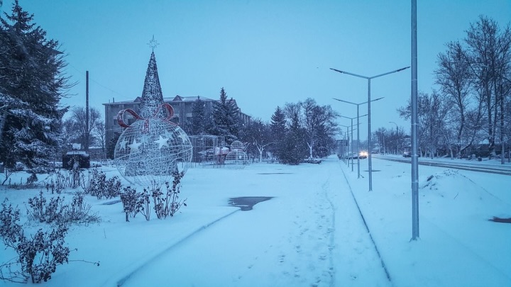 зима в бессарабке