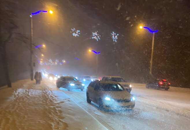 снегопад Молдова