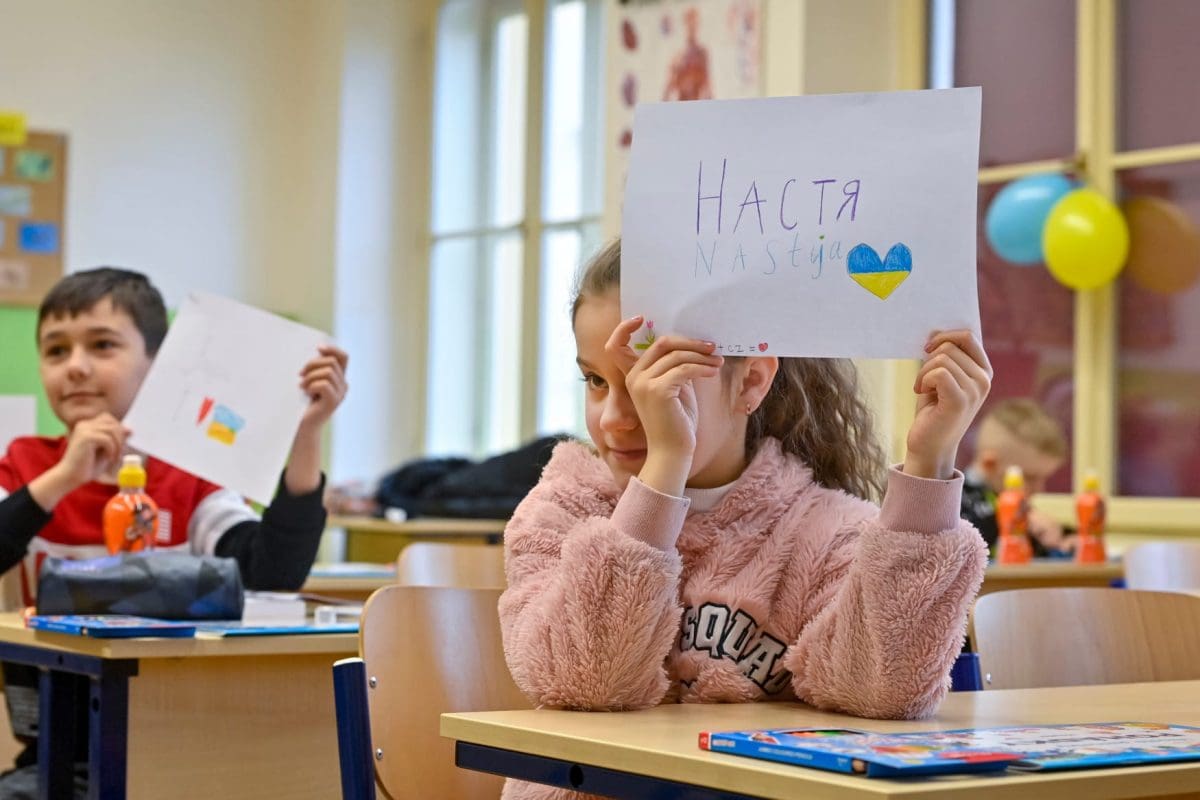 дети украинские