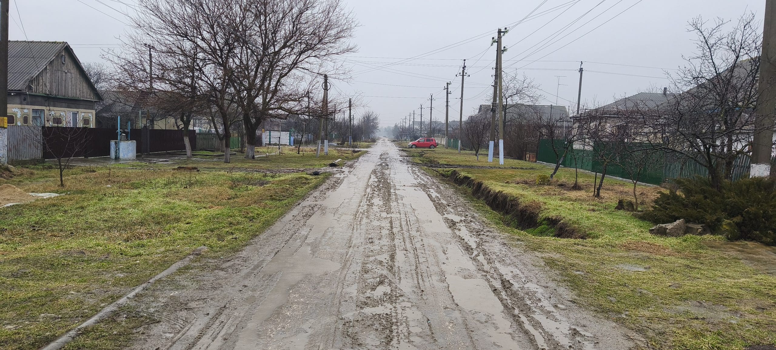 погода - слякоть