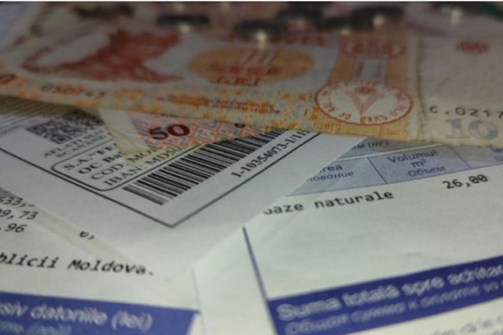 счета за газ