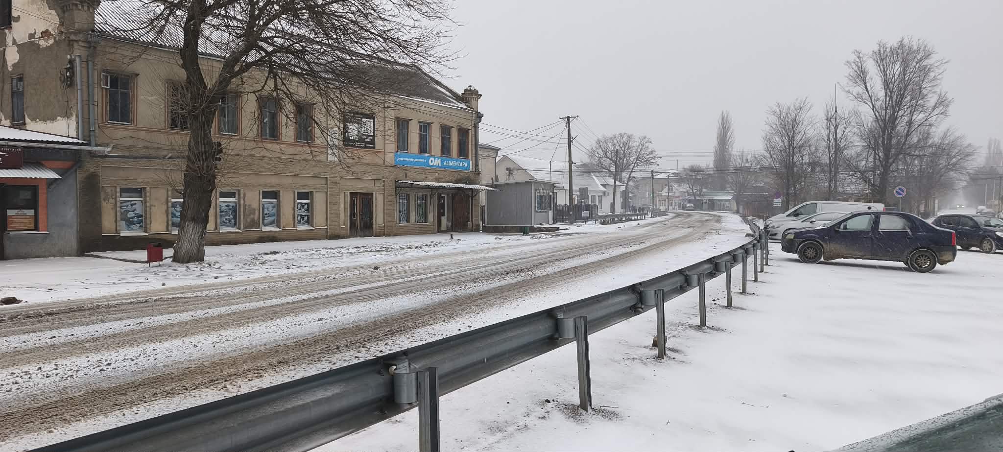 снегопад Басарабяска