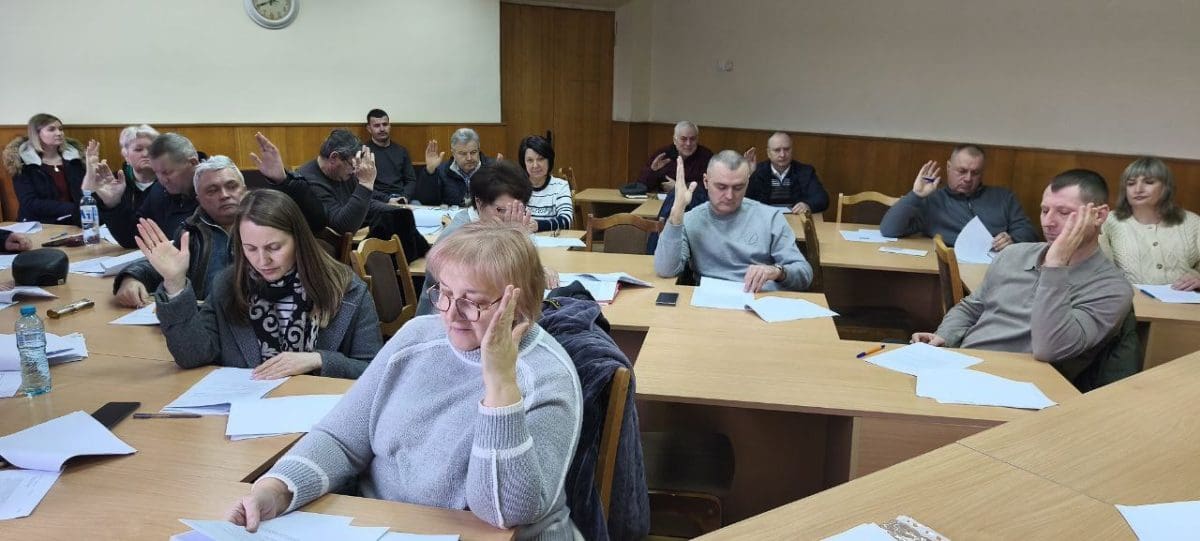 заседание горсовета Басарабяска