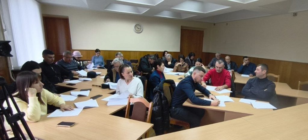 заседание горсовета Басарабяска