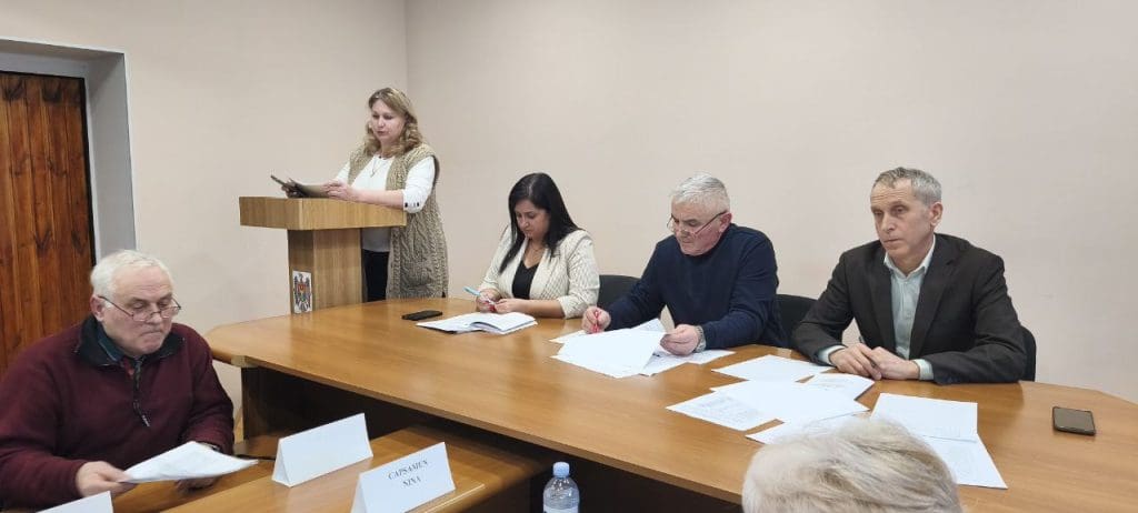 заседание районного совета Басарабяска