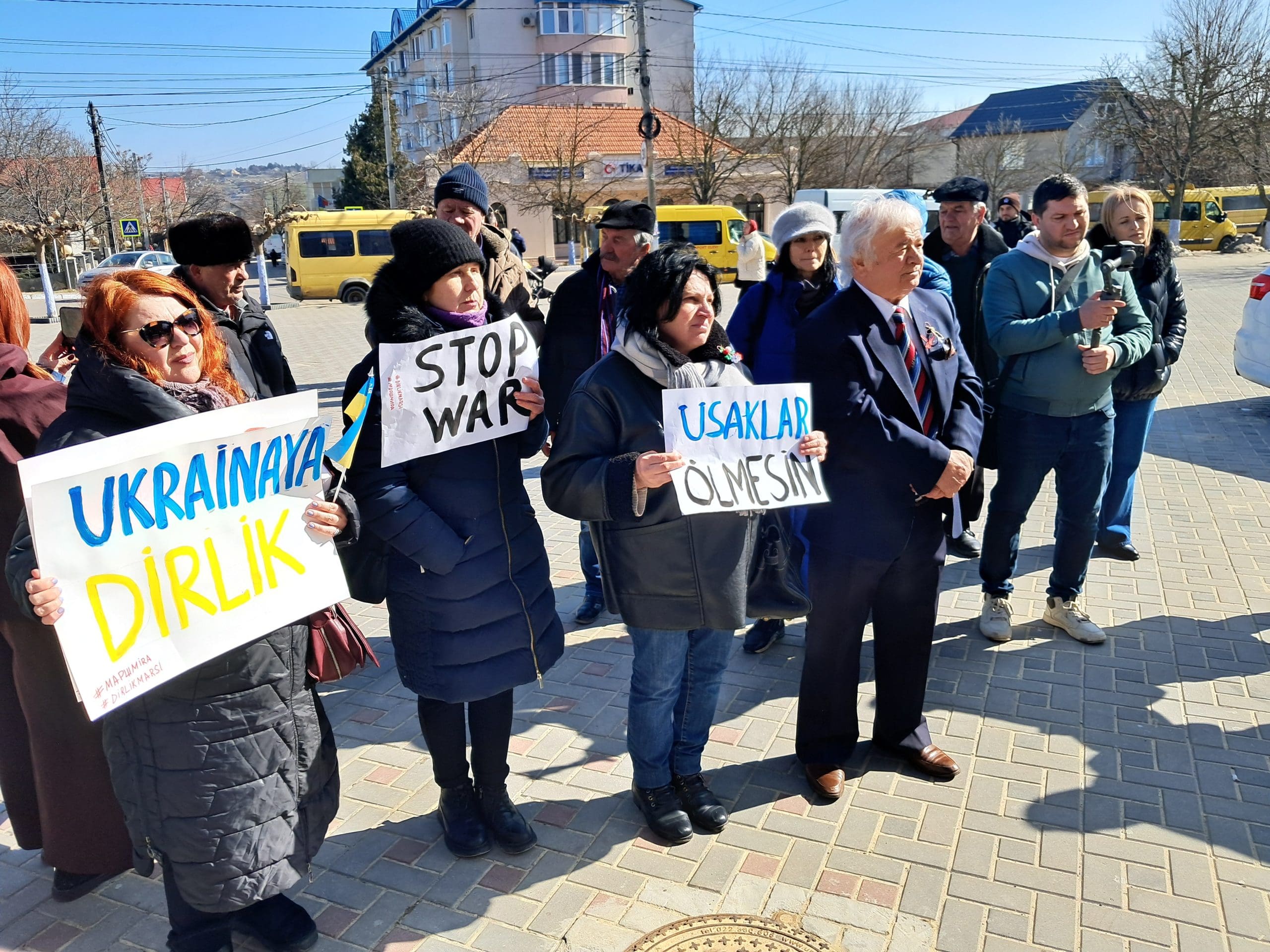 марш мира в Комрате