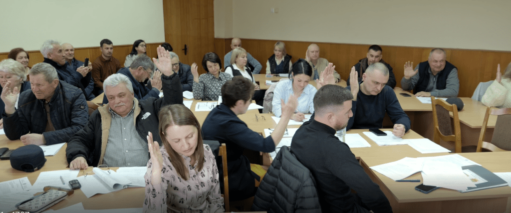 заседание горсовета 18.03 - голосование