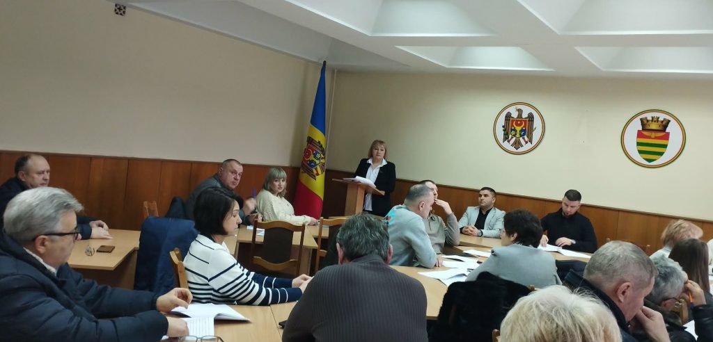 заседание горсовета Басарабяска