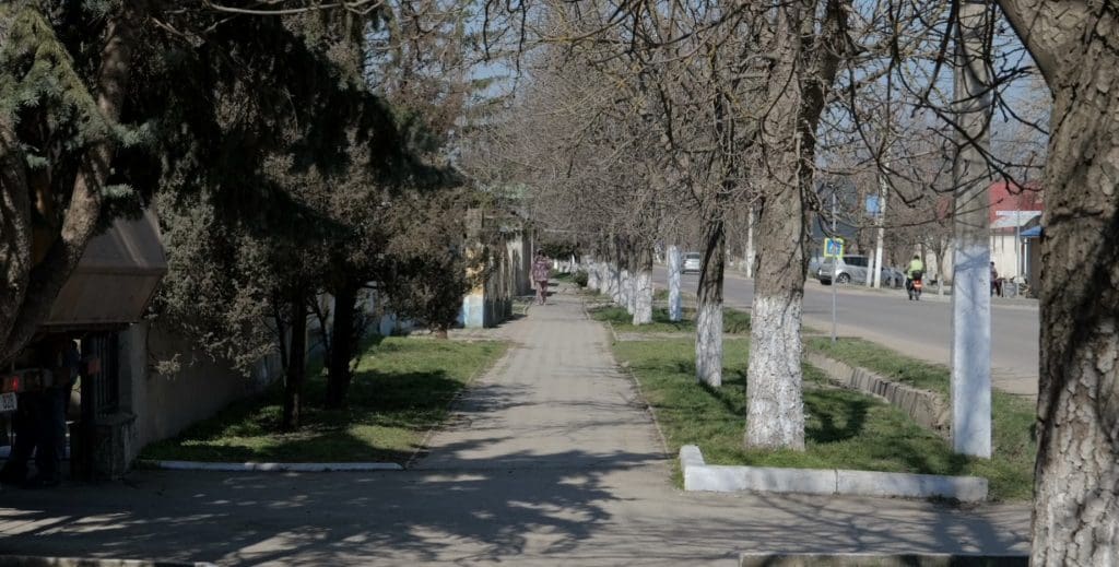 центральная улица Басарабяски